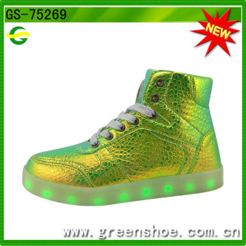 Nuevos zapatos luminosos luminosos de moda popular para niños (GS-75269)